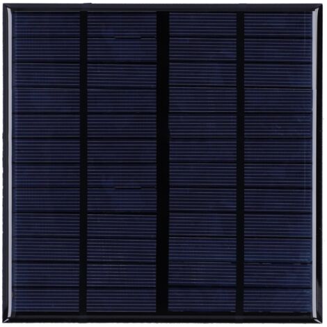 Panneau solaire batterie cellule panneau bricolage Module composant électronique 3W DC12V 145x145mm