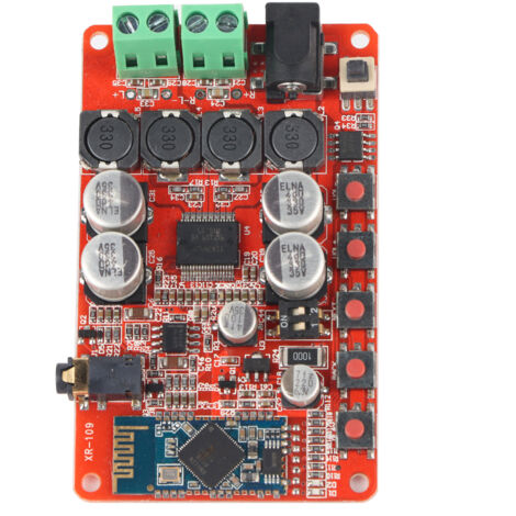 Amplificateur Bluetooth, carte d'amplificateur durable, haute qualité légère pour 4 ohms haut-parleur 6