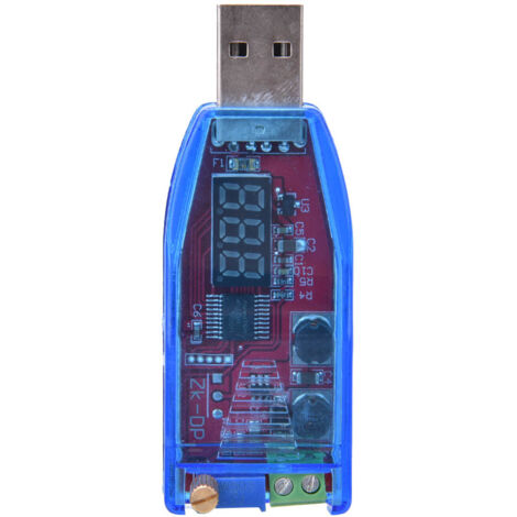 Module régulateur d'alimentation cc, potentiomètre réglable USB, convertisseur élévateur et descendant