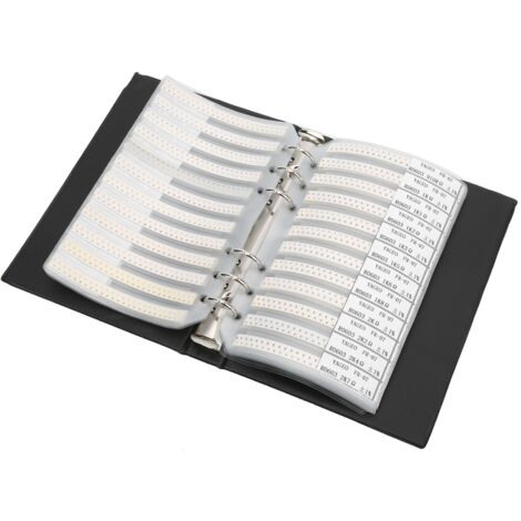 Livre d'échantillons de résistances SMD, 4250 pièces, Kit de composants électroniques, valeur 170, série 0603 (1/5)