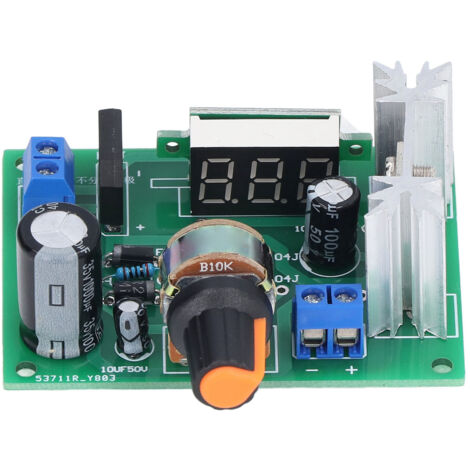 Module régulateur de tension d'alimentation, carte convertisseur stabilisée réglable 0-30V à 1.25V-28V