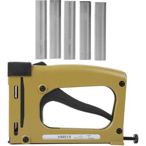 Manuel pistolet à ongles pour production de meubles décoration intérieure Produit en cuir HM515 (1/5)