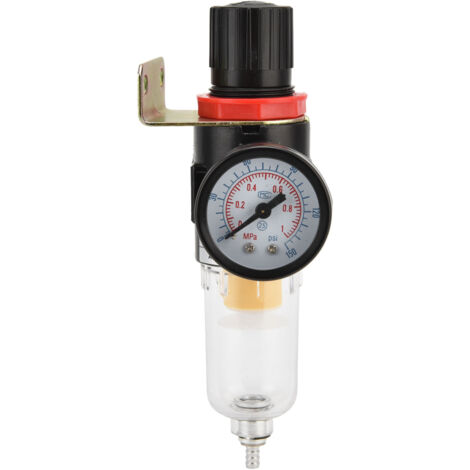 Régulateur de filtre pneumatique, unité de traitement de l'air, séparateur d'eau, piège avec manomètre AFR2000 (1/5)