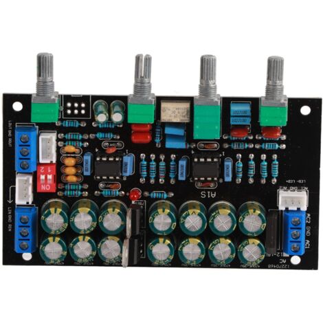 Carte de tonalité A3 classe A, préampli HiFi, 4 boutons, Module de suppression du son numérique, composants de contrôle (1/5)