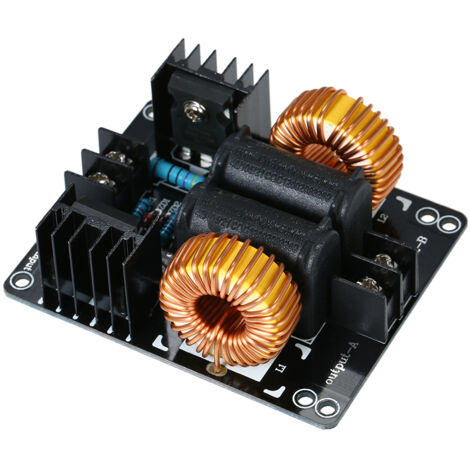 Module Chauffage Par Induction ZVS 1000W 12-48V - Bobine 40mm + Mini-canaux Laiton - Pour Bricoleurs, Fondre Métaux & Trempe Rapide