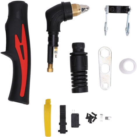 Tête de torche de coupe, corps de découpe Plasma CNC 10A-80A P80, accessoires d'équipement de soudage, noir rougeâtre