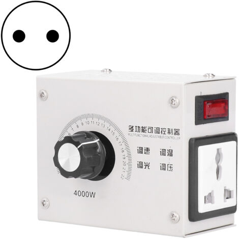 Régulateur de tension SCR 4000W, variateur, contrôleur de Thyristor électronique haute puissance AC110/