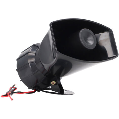 Haut-parleur sirène 130DB 60W, klaxon d'alarme haute puissance, dispositif d'avertissement intérieur et extérieur pour système de sécurité AC220V