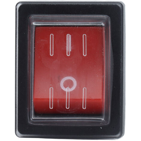 Interrupteur à bascule à bascule 4 broches ABS avec couvercle étanche, accessoire 125/250VAC pour équipement (1/5)