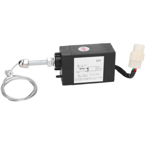 Contrôleur d'arrêt d'extinction de générateur d'électrovanne d'arrêt de moteur XHQPT NO DC12V (1/5)