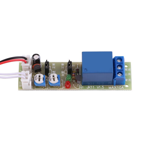 Module de relais de commutateur marche/arrêt de minuterie de cycle infini réglable (DC12V,0-60min) (1/4)