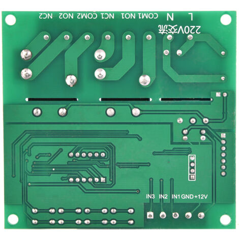 Carte De Contrôle Moteur CC 30A 12-24V Avec Boutons Avant/arrière Et Fins De Course - Pour Robotique Et Automatisation