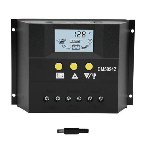 Contrôleur de Charge solaire régulateur de chargeur PWM avec capteur de température CM5024 12V24V50A