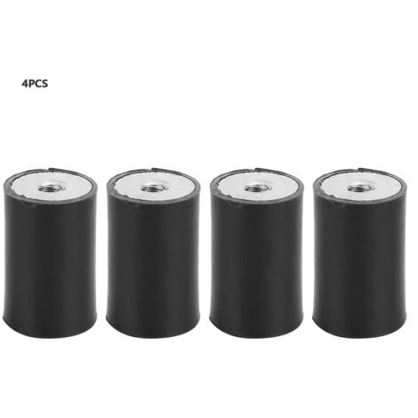 Amortisseur d'isolateur de bobine en caoutchouc Non toxique, Anti-vibration, 4 pièces (DD20 30 M6) (1/5)