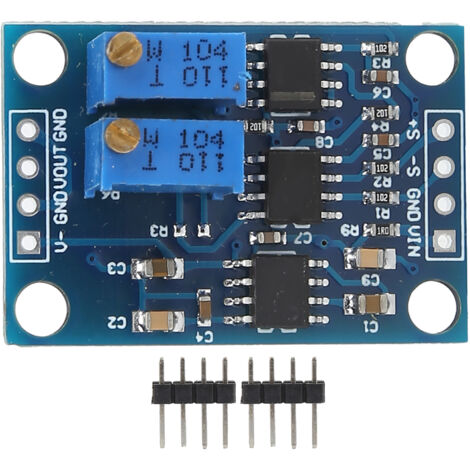Module amplificateur de tension microvolt/millivolt, transmetteur d'instrumentation à petits signaux AD620 (1/5)