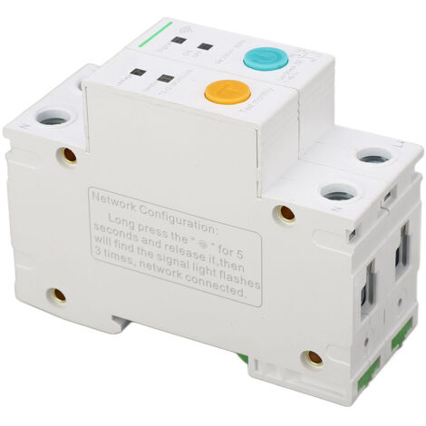 Disjoncteur WiFi 30mA Protection contre les fuites 2P 40A APP commutateur de télécommande avec synchronisation 230V