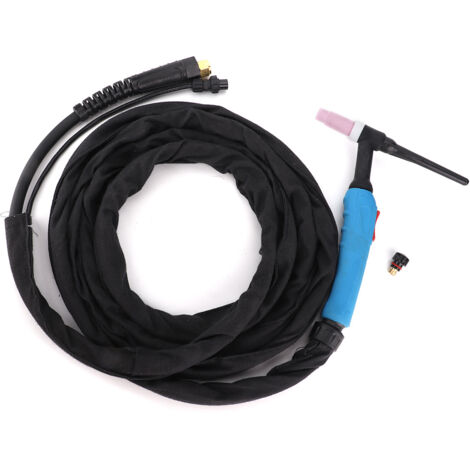 Torche TIG WP-26 4m Flexible - Pistolet Soudage TIG Torsion + Accessoires - Idéal Soudure Plasma Et TIG Précise