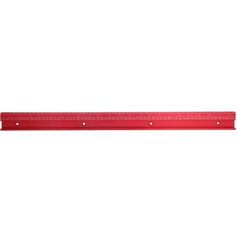 Goulotte à bois de Type 45, Rail de guidage en alliage d'aluminium, poignée de poussée, fente de fixation de scie de Table, pièces 600mm
