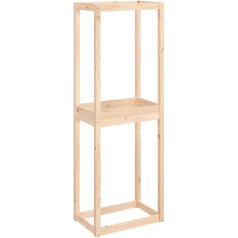 Porte-pneus 63x40x180 cm Bois de pin massif (1/5)