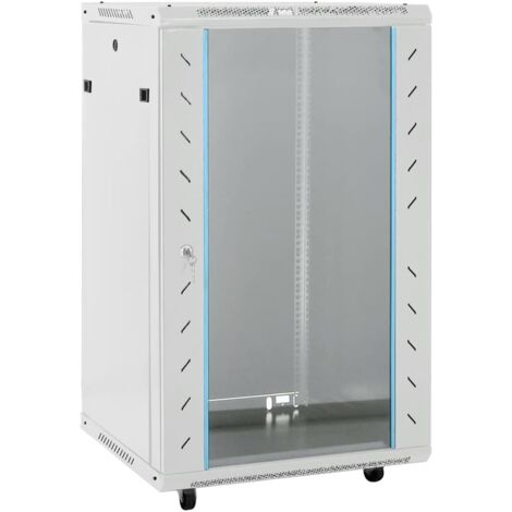 Coffret de réseau à pieds pivotants 18U 19" IP20 60x60x100 cm (1/5)