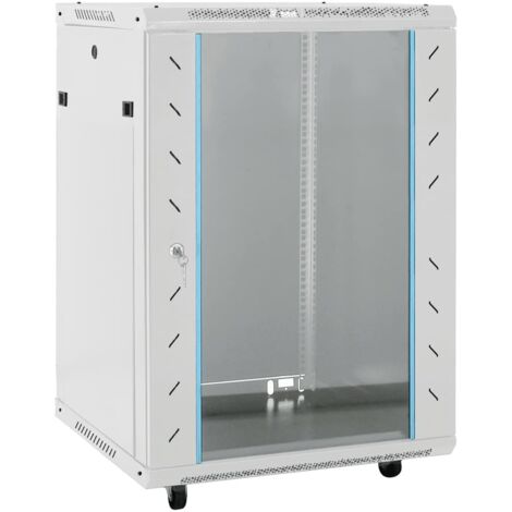 Coffret de réseau avec pieds pivotants 15U 19" IP20 60x45x86 cm (1/5)