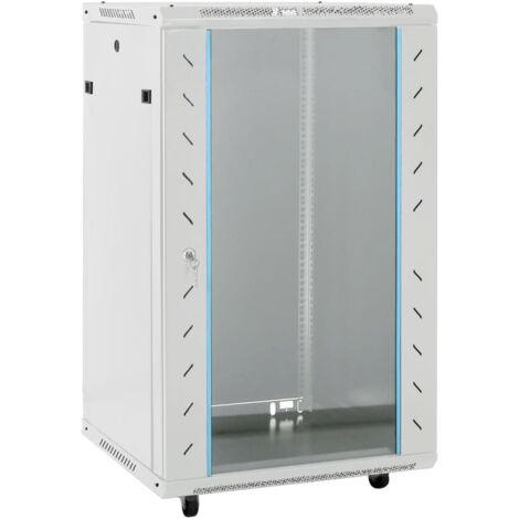 Coffret de réseau 18U 19" IP20 gris 60x60x100 cm (1/5)
