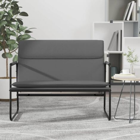 Banc Gris 100x64x80 cm Similicuir (1/5)