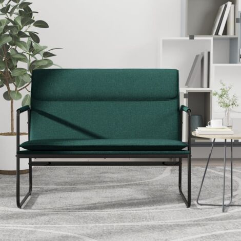 Banc Vert foncé 100x64x80 cm Tissu (1/5)