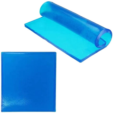 Coussin de Gel pour siège de moto, doux et confortable, refroidissement, réduit la Fatigue, tapis d'absorption des chocs, universel, 25x25x1CM