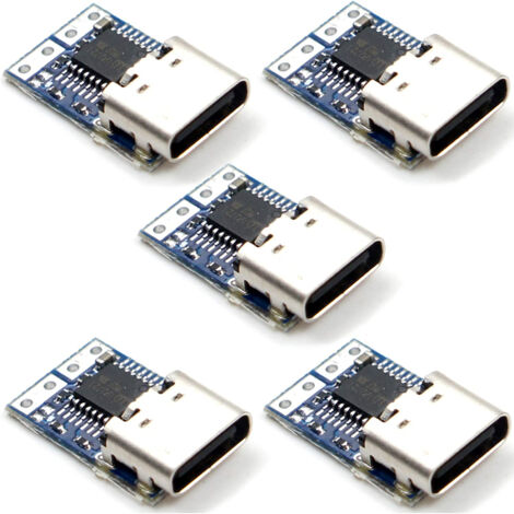Carte de déclenchement PD à DC USB C PD2.0 3.0, Module de charge rapide leurre pour ordinateur portable, 5 pièces (1/5)