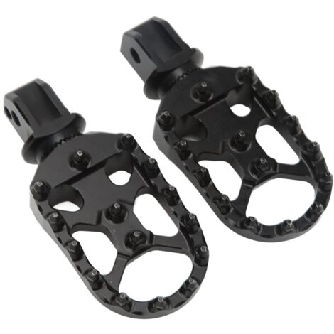 1 paire de repose-pieds arrière de moto CNC en aluminium anodisé, remplacement de Surface pour F900R F900XR 2020 – 2022 noir