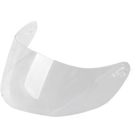 Lentille de casque résistante aux chocs, Anti-buée, Protection UV, coupe-vent, haute définition pour moto, transparente