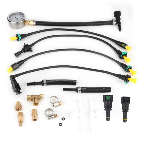 Jauge de pression de carburant, jauge de compteur pratique ABS haute résistance résistant à l'usure pour outil de réparation automobile