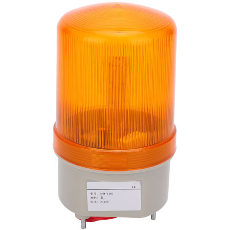 Voyant d'avertissement BERM AllRound jaune, Signal de Source, lampe d'alarme 5W 24VDC (1/5)