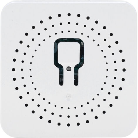 Mini interrupteur de commande marche/arrêt, ouvre-lumière WiFi intelligent, application blanche, commande vocale pour Tuya 100-240V 50/60Hz16A (1/5)