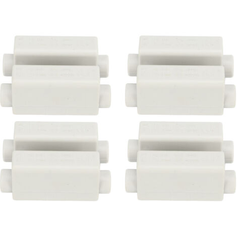 Bornier d'épissure 1000V 100A 2.5-16 mm² 2 entrées, connecteur de fil haute puissance ZK 1116 pour la connexion, 4 pièces (1/5)
