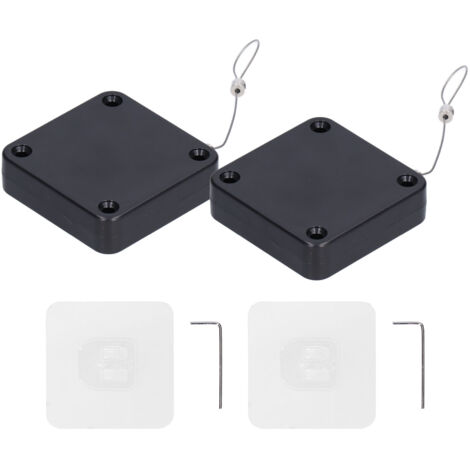 Ferme-porte automatique multifonctionnel sans poinçon, capteur de résistance à l'usure, forte Force de traction, 800G, 2 pièces (1/5)