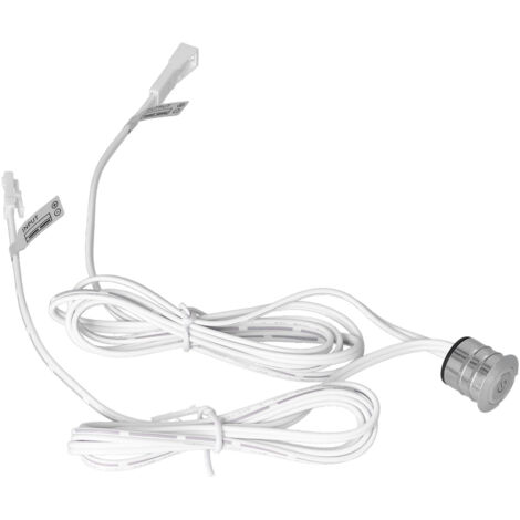 Interrupteur tactile intelligent à large tension 5-24VDC, pour bandes lumineuses LED, garde-robe