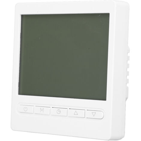 Thermostat intelligent avec fonction de mémoire, écran LCD, contrôleur de température numérique 3A pour le chauffage de la pièce (1/5)