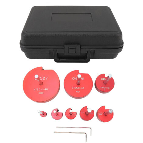 Alésoir de tuyau, Kit de raccords en PVC Standard professionnel pour canalisations d'eau, 7 pièces