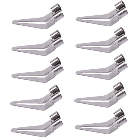Tête de pointe de fer à souder, coude à 45 °, remplacement de lissage réglable, 10 pièces (1/5)