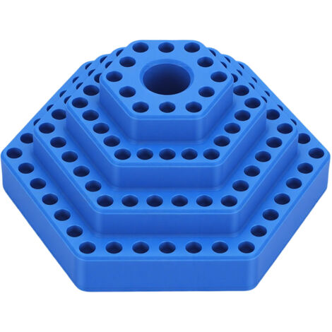 Organisateur d'embouts PLA en forme d'échelle, support de rangement à 103 trous pour embouts hexagonaux à fente Pentalobe (1/5)