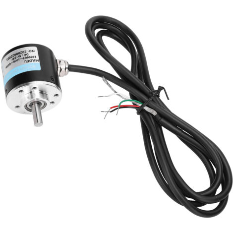 Encodeur AB 2 phases incrémental 5-24 V DC, arbre solide pour l'ingénierie bureautique100B (1/5)