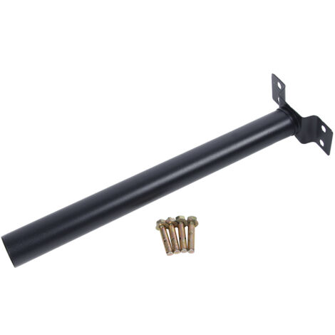Nannigr 50 cm Mur Light Polon Polde de la lampe extérieure des réverbères Stick Bracket support Black (1/5)