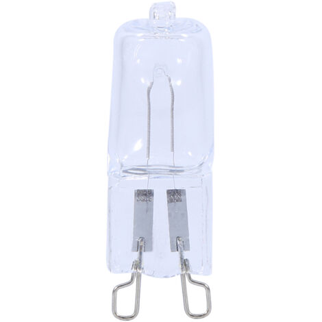Nannigr Bulbe de lampe halogène, ampoule d'énergie éclairage en verre éclairage transparent G9 pour cuisines salons et chambres (1/5)