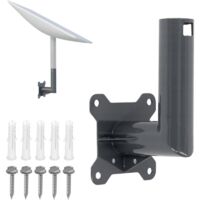 Nannigr Support Mural pour Starlink, Montage Starlink, kit de Montage starlink, Montage starlink Pole, kit Internet starlink Satellite starlink Roof Mount
