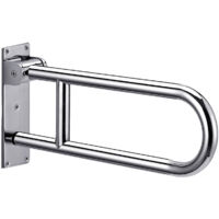 Nannigr Handicap Grab Bars Rails Facile à installer la sécurité de salle de bain en acier inoxydable poli pour les personnes âgées handicapées