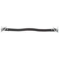 1 pcs Black Metal Heavy Duty Side Lift Strap Support de batterie de voiture