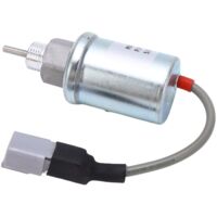 électrovanne Professionnelle Résistante Chaleur Électrovanne D'arrêt Carburant Dickly U85206520 - Acier Inoxydable, Dimensions 11x6x4cm, Remplacement Facile