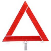 Panneau triangulaire réfléchissant de voiture pliable, panneau d'avertissement de panne d'urgence, panneau d'arrêt de voiture